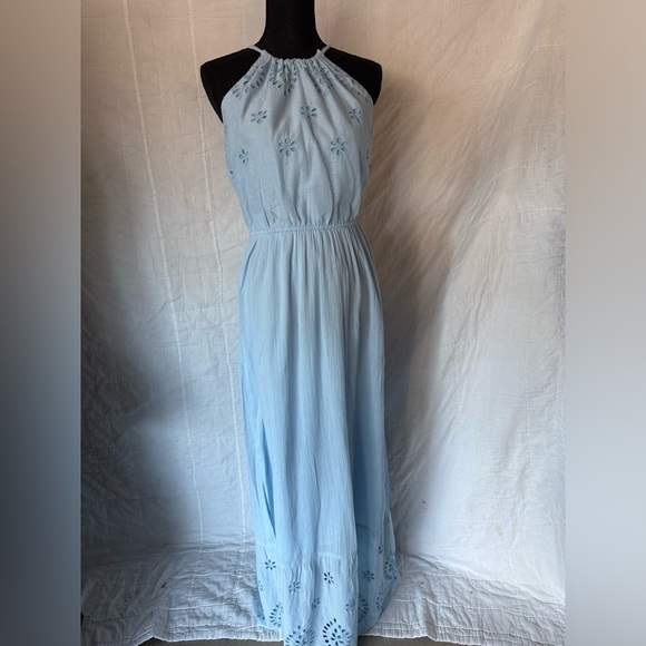 Old Navy Dresses & Skirts - Sky blue, maxi halter dress. Medium